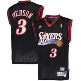 Adidas Allen Iverson Philadelphia 76ers Jersey at Fanatics